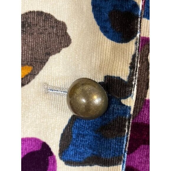 Work to Weekend Jacket 14 Purple Floral Festival Boho Western Retro 80s Hippie - Picture 5 of 15